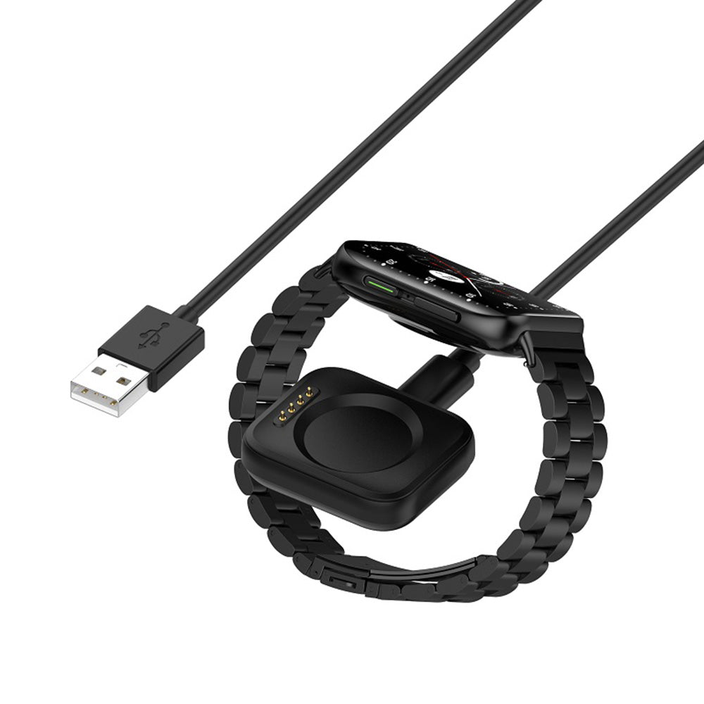 Nabíjecí kabel Techsuit TXC8 pro Oppo Watch / OnePlus Watch Series, USB-A, černý.