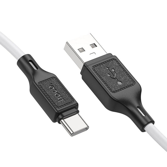 Datový a nabíjecí kabel USB-A - USB-C HOCO X90, 60W, 1m, Bílý