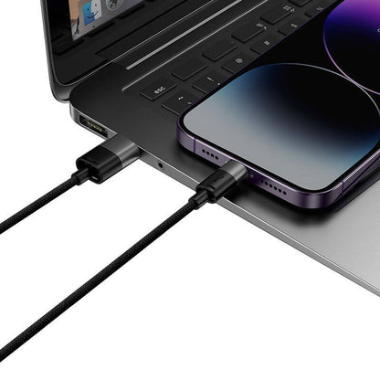Nabíjecí kabel USB-A - Lightning / microUSB / USB-C Baseus StarSpeed 3v1, 20W, 0.6m, Černý P10319900111-00