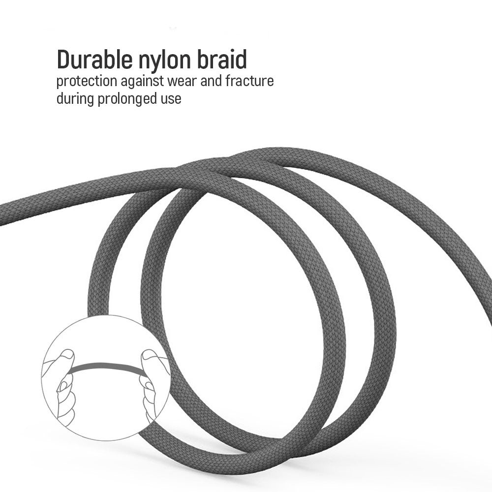 Nabíjecí kabel USB-A - Lightning / microUSB / USB-C ColorWay CW-CBU3003, 20W, 1.2m, šedý