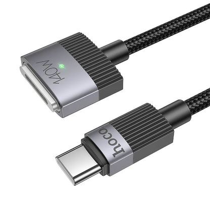Nabíjecí kabel HOCO U141, USB-C - MagSafe 3, 140W, 1.8m, Černý