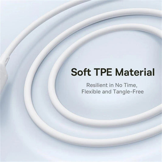 Nabíjecí kabel USB-C - Lightning / microUSB / USB-C Baseus Silky 3in1, 100W, 1.5m, Bílý P10377706213-00
