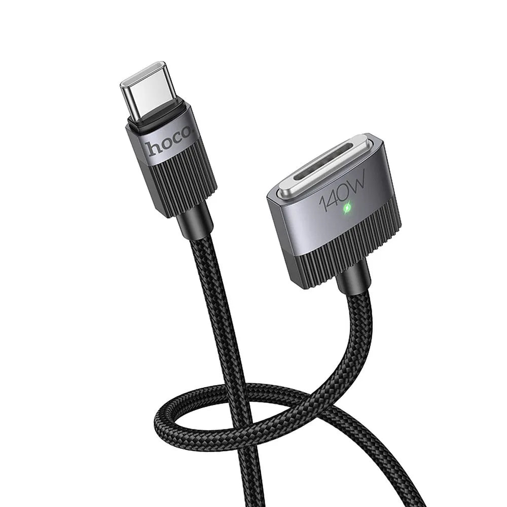 Nabíjecí kabel HOCO U141, USB-C - MagSafe 3, 140W, 1.8m, Černý