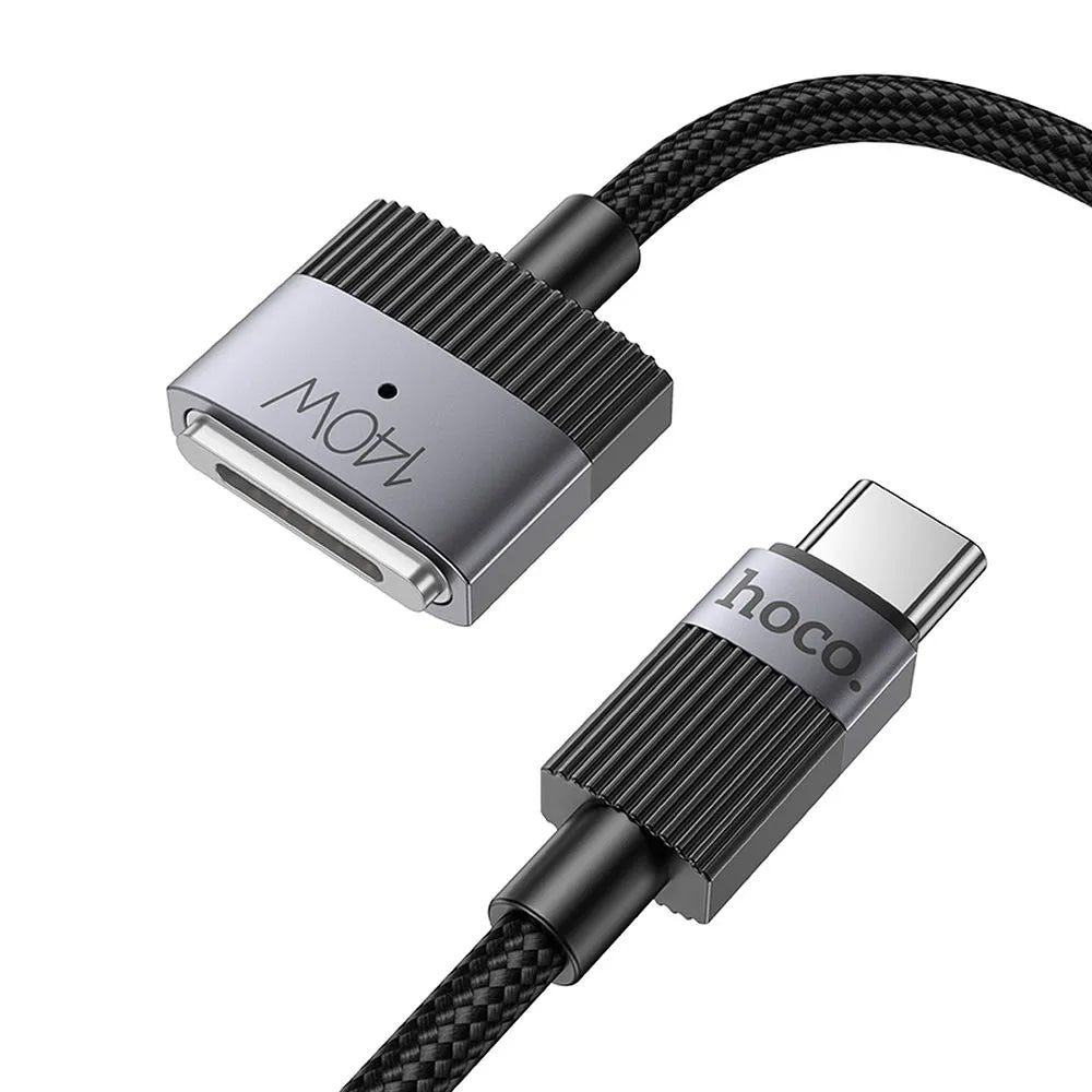 Nabíjecí kabel HOCO U141, USB-C - MagSafe 3, 140W, 1.8m, Černý