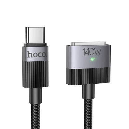 Nabíjecí kabel HOCO U141, USB-C - MagSafe 3, 140W, 1.8m, Černý