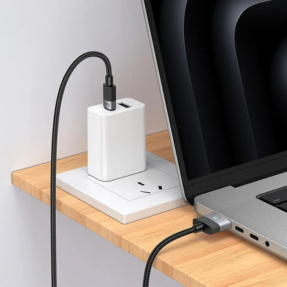 Nabíjecí kabel HOCO U141, USB-C - MagSafe 3, 140W, 1.8m, Černý