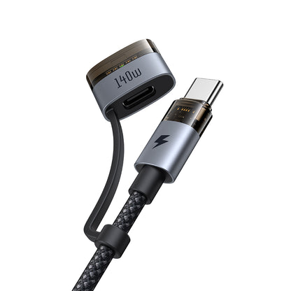 USB-C nabíjecí kabel - USB-C / MagSafe 3 Mcdodo CA-8860, 240W, 2m, černá