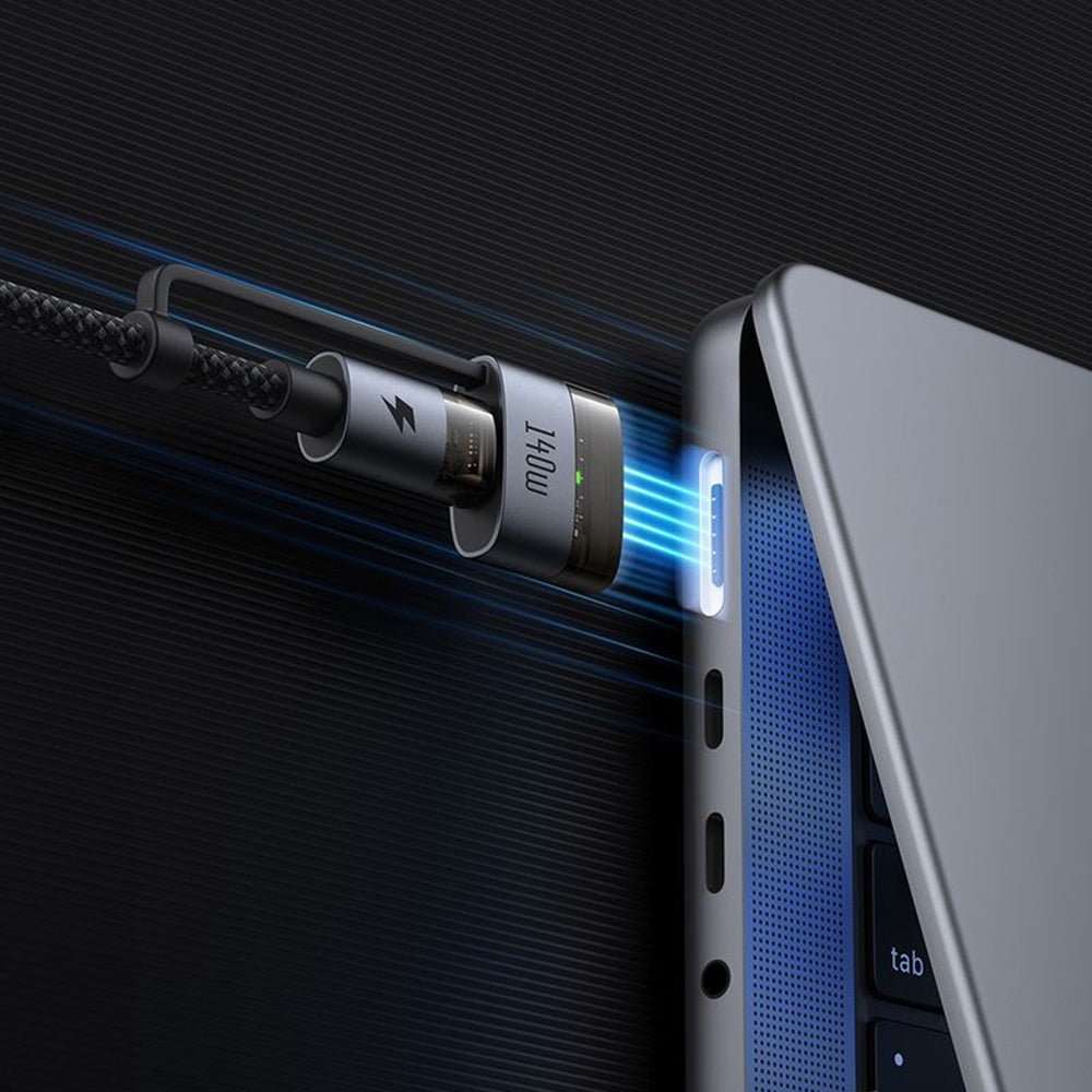 USB-C nabíjecí kabel - USB-C / MagSafe 3 Mcdodo CA-8860, 240W, 2m, černá