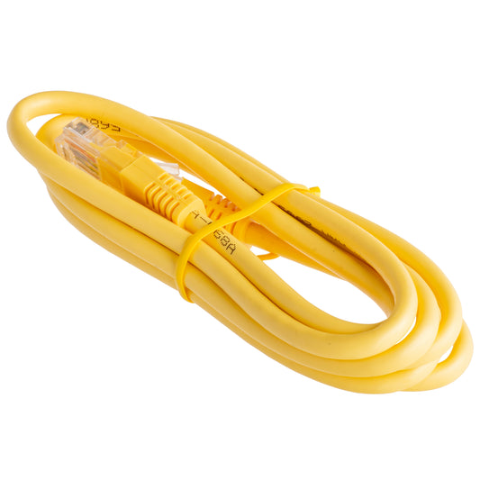 OEM síťový kabel, UTP, 1,5 m, žlutý, znovu zabalený