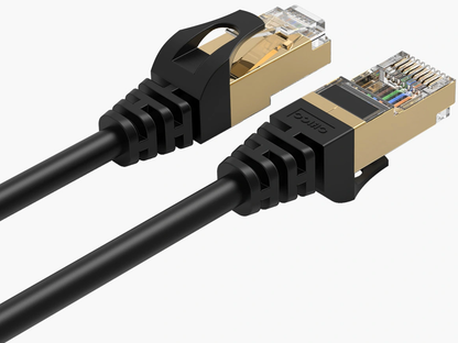 Síťový kabel Orico PUG-C7, UTP, Cat7, 5m, černý