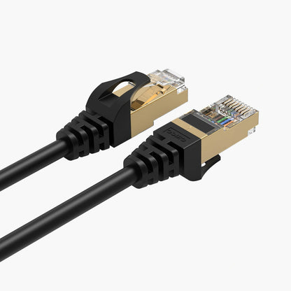 Síťový kabel Orico PUG-C7, UTP, Cat7, 1m, černý