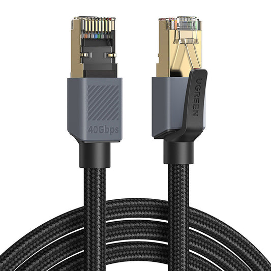 Síťový kabel UGREEN NW343, UTP, Cat8, 2m, černý