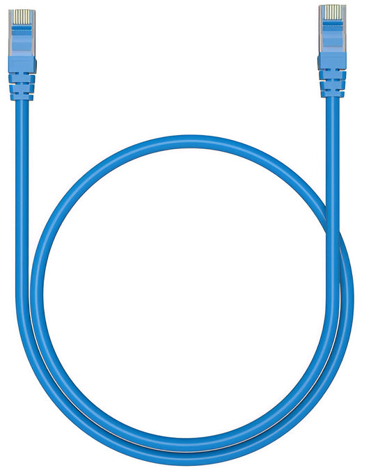 Síťový kabel XO Design GB007, UTP, Cat6, 1m, Modrý