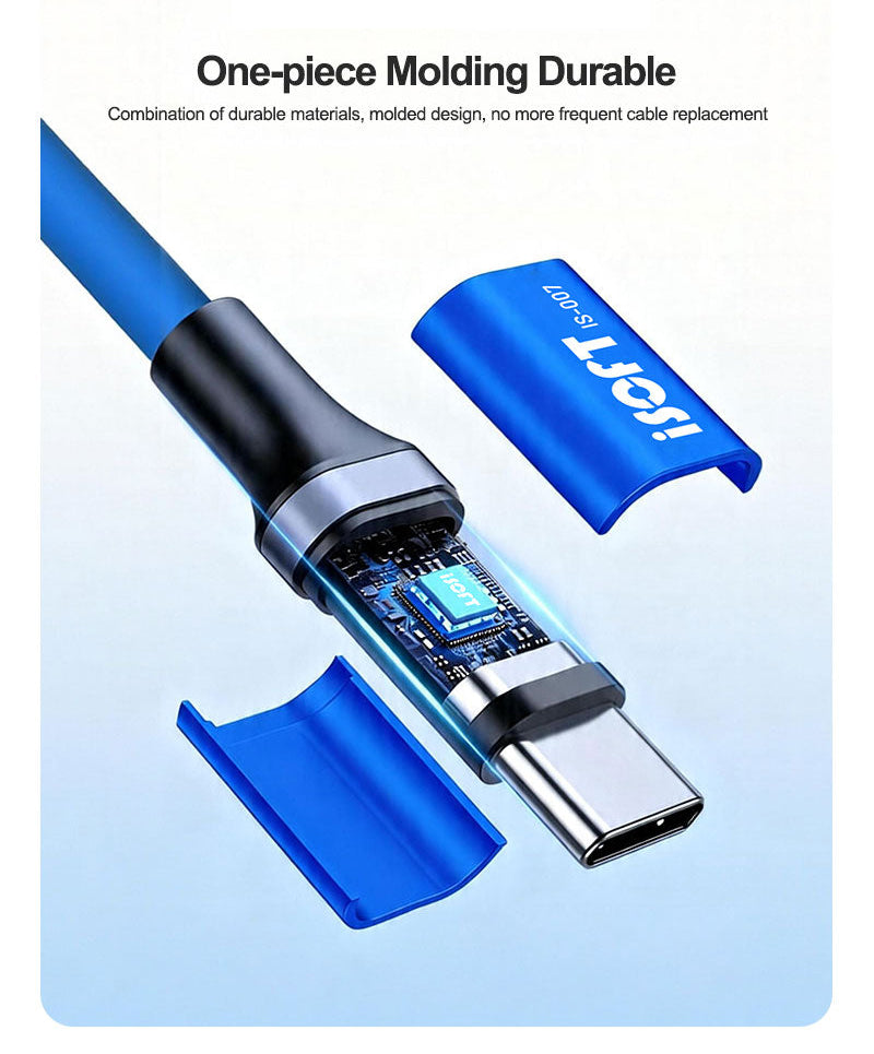 Přenosový kabel iSOFT IS-007, rozhraní USB-A - USB-C