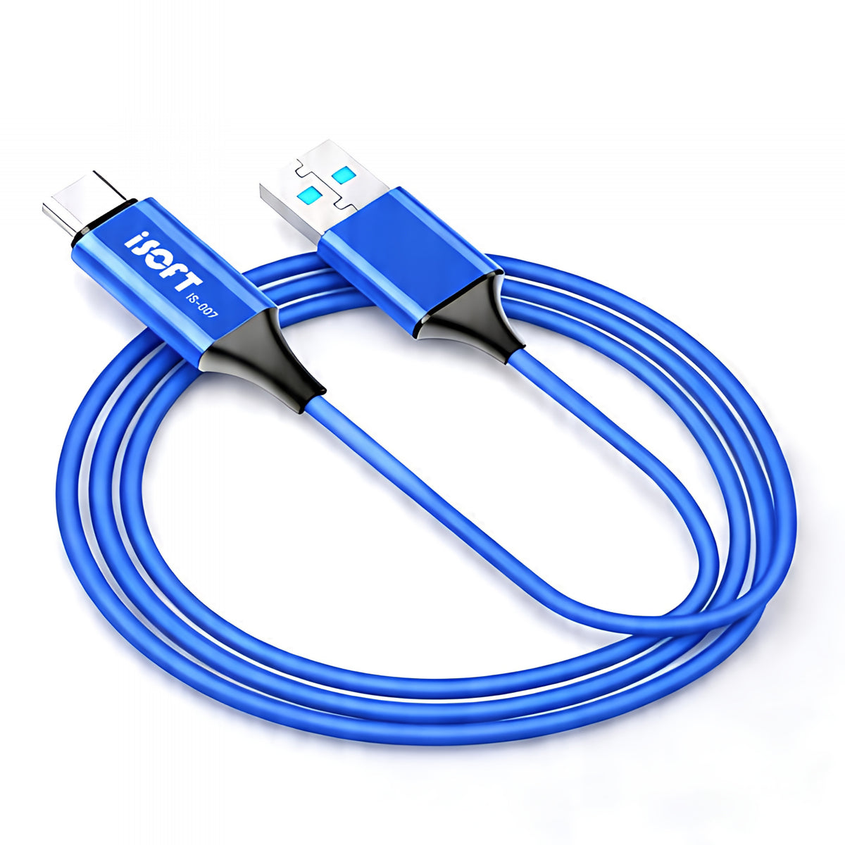 Přenosový kabel iSOFT IS-007, rozhraní USB-A - USB-C
