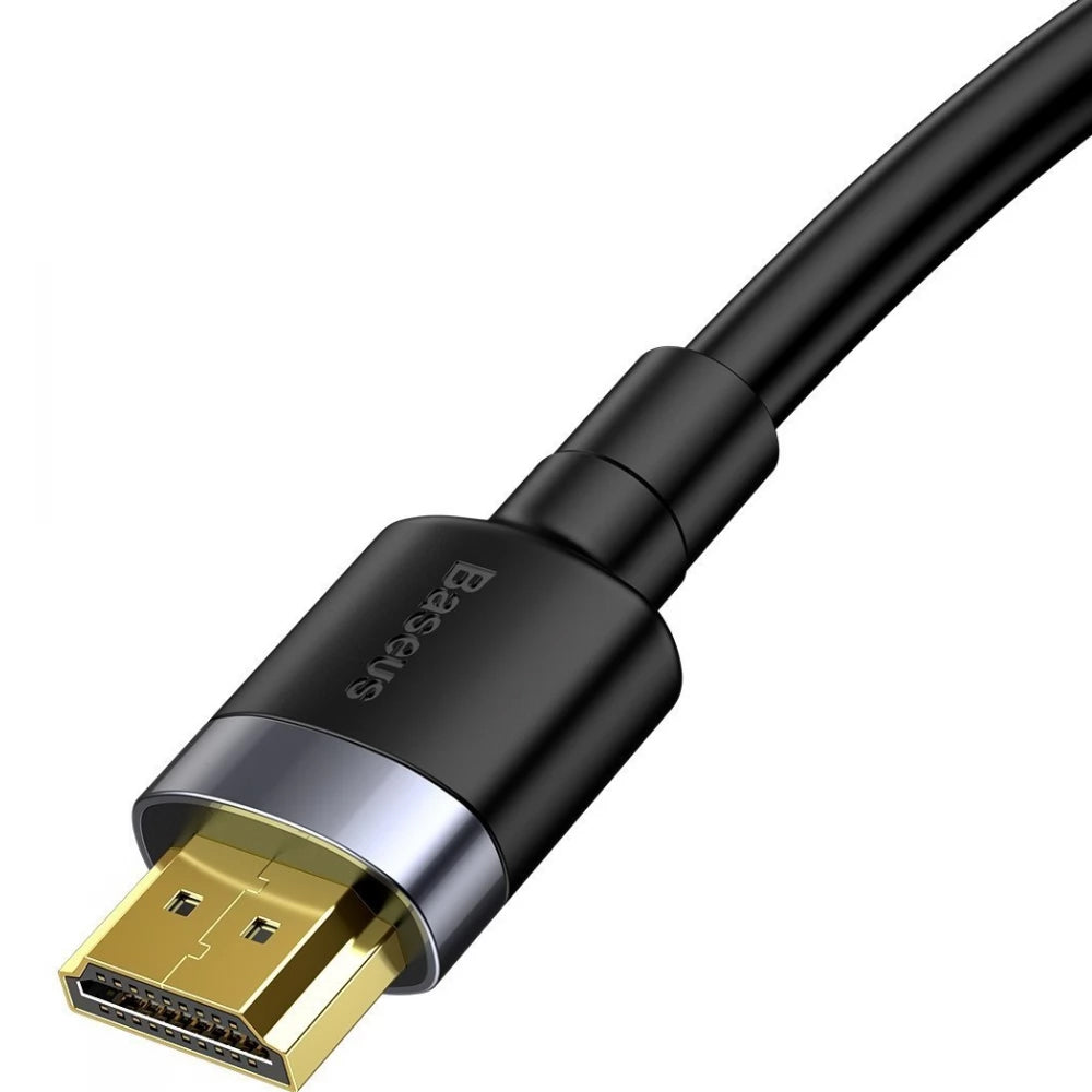 Video kabel Baseus Cafule, HDMI - HDMI, 4K, 2m, černý CADKLF-F01