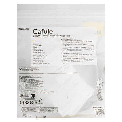 Video kabel Baseus Cafule, HDMI - HDMI, 4K, 2m, černý CADKLF-F01