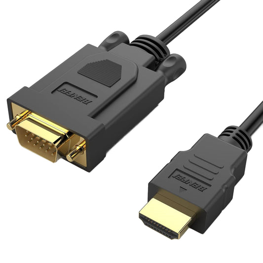 Video kabel Benfei, HDMI - VGA, 1080P, 0,9 m, černý