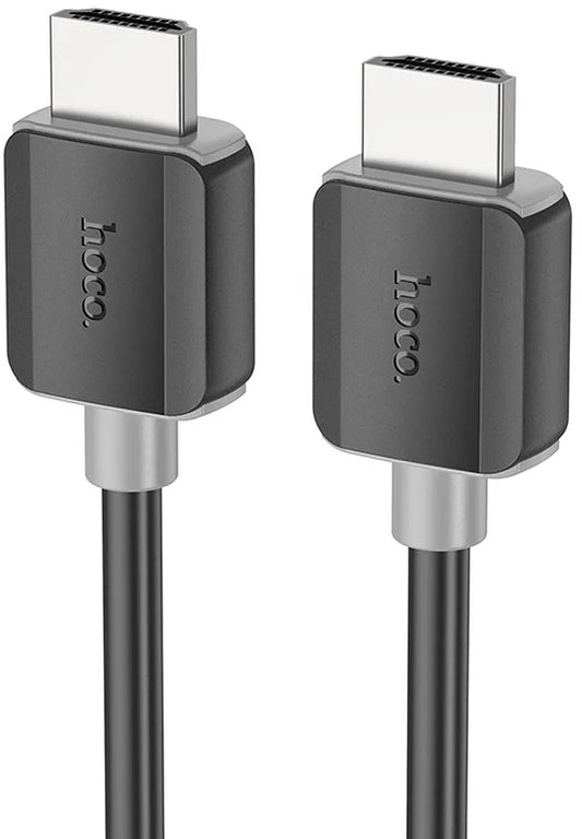 Video kabel HOCO US08, HDMI - HDMI, 4K, 1m, Černý
