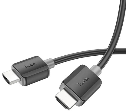Video kabel HOCO US08, HDMI - HDMI, 4K, 1m, Černý