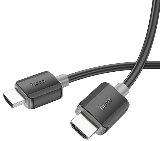 Video kabel HOCO US08, HDMI - HDMI, 4K, 1m, Černý