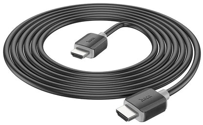 Video kabel HOCO US08, HDMI - HDMI, 4K, 1m, Černý