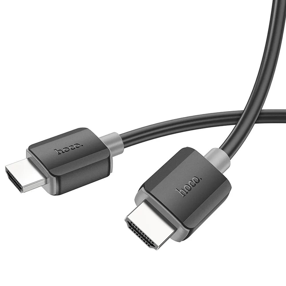 Video kabel HOCO US08, HDMI - HDMI, 4K, 2m, černý