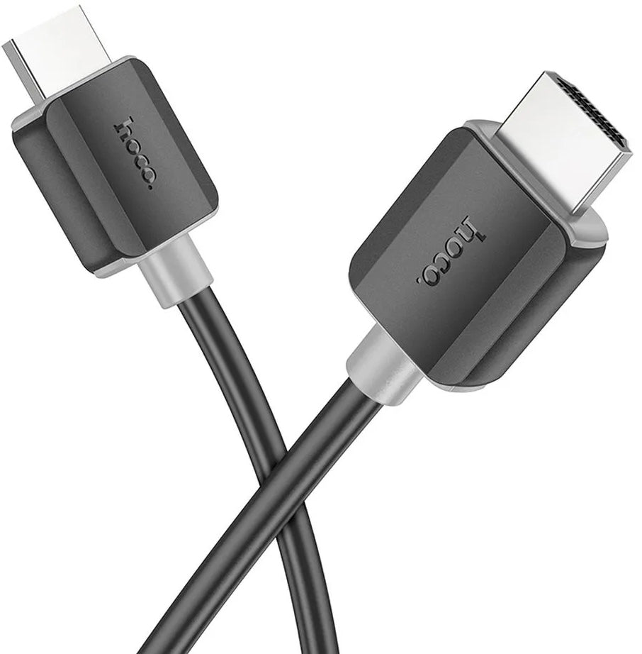 Video kabel HOCO US08, HDMI - HDMI, 4K, 1m, Černý