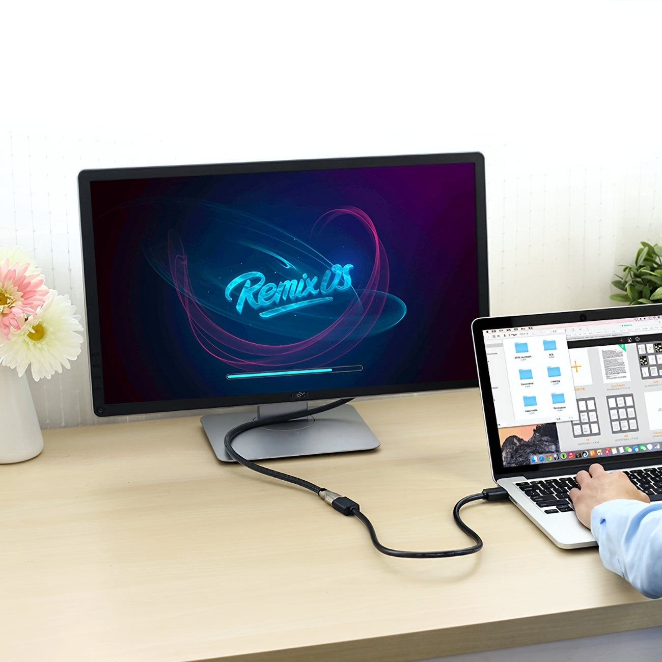 Prodlužovací video kabel UGREEN HD107, HDMI - HDMI, 4K, 3m, černý