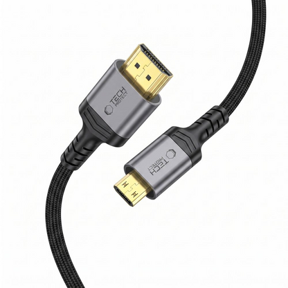 Video kabel Tech-Protect Ultraboost 2, miniHDMI - HDMI, 8K, 2m, černý