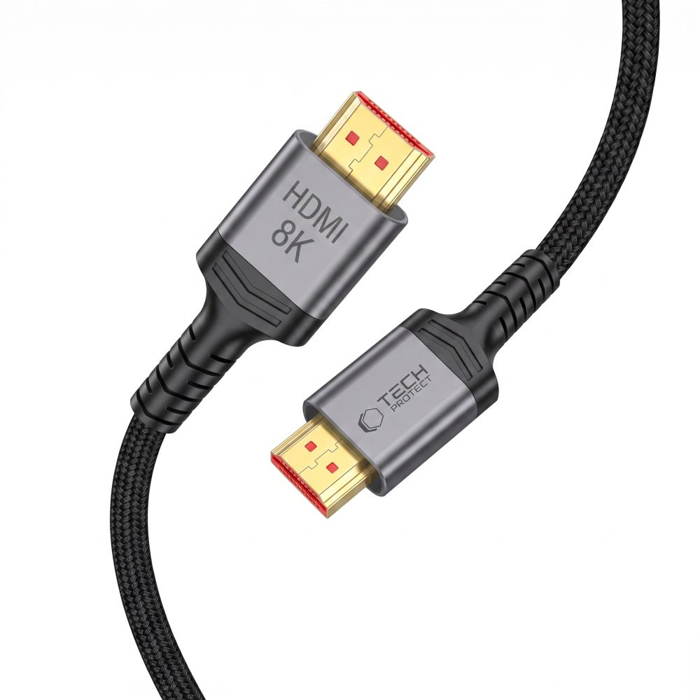 Video kabel Tech-Protect Ultraboost 2, HDMI - HDMI, 8K, 1m, černý