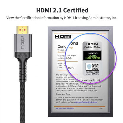 Video kabel Tech-Protect Ultraboost 2, HDMI - HDMI, 8K, 1m, černý