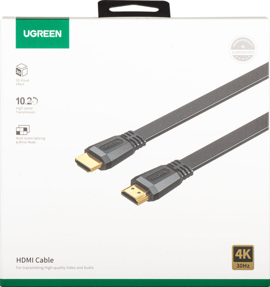 Video kabel UGREEN ED015, HDMI - HDMI, 4K, 5m, černý