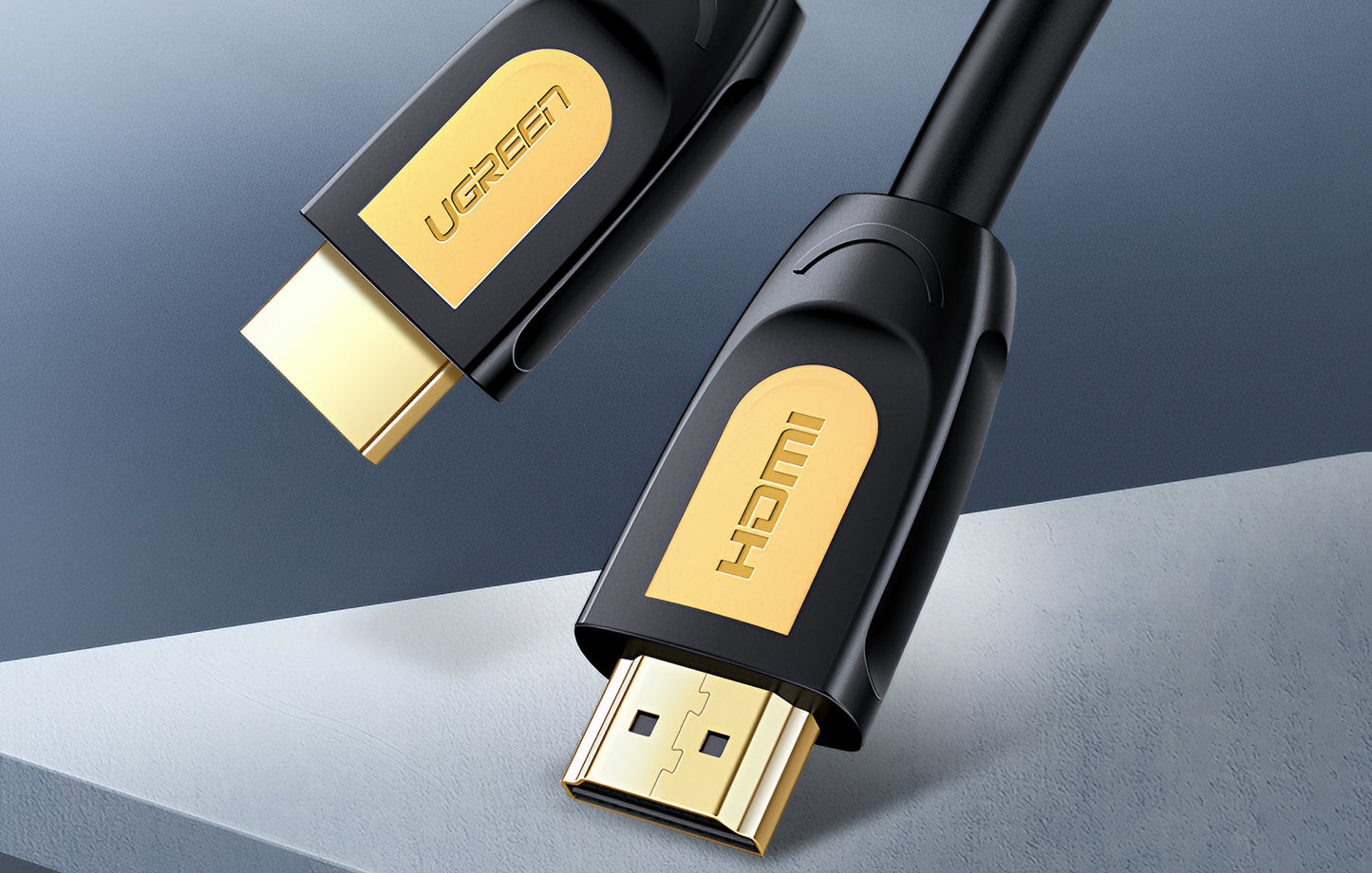 Video kabel UGREEN HD101, HDMI - HDMI, 4K, 1.5m, černý