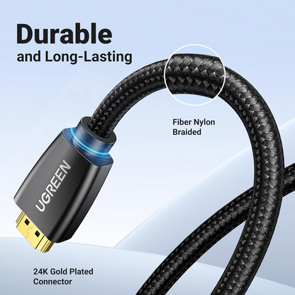 Video kabel UGREEN HD118, HDMI - HDMI, 4K, 1.5m, černý