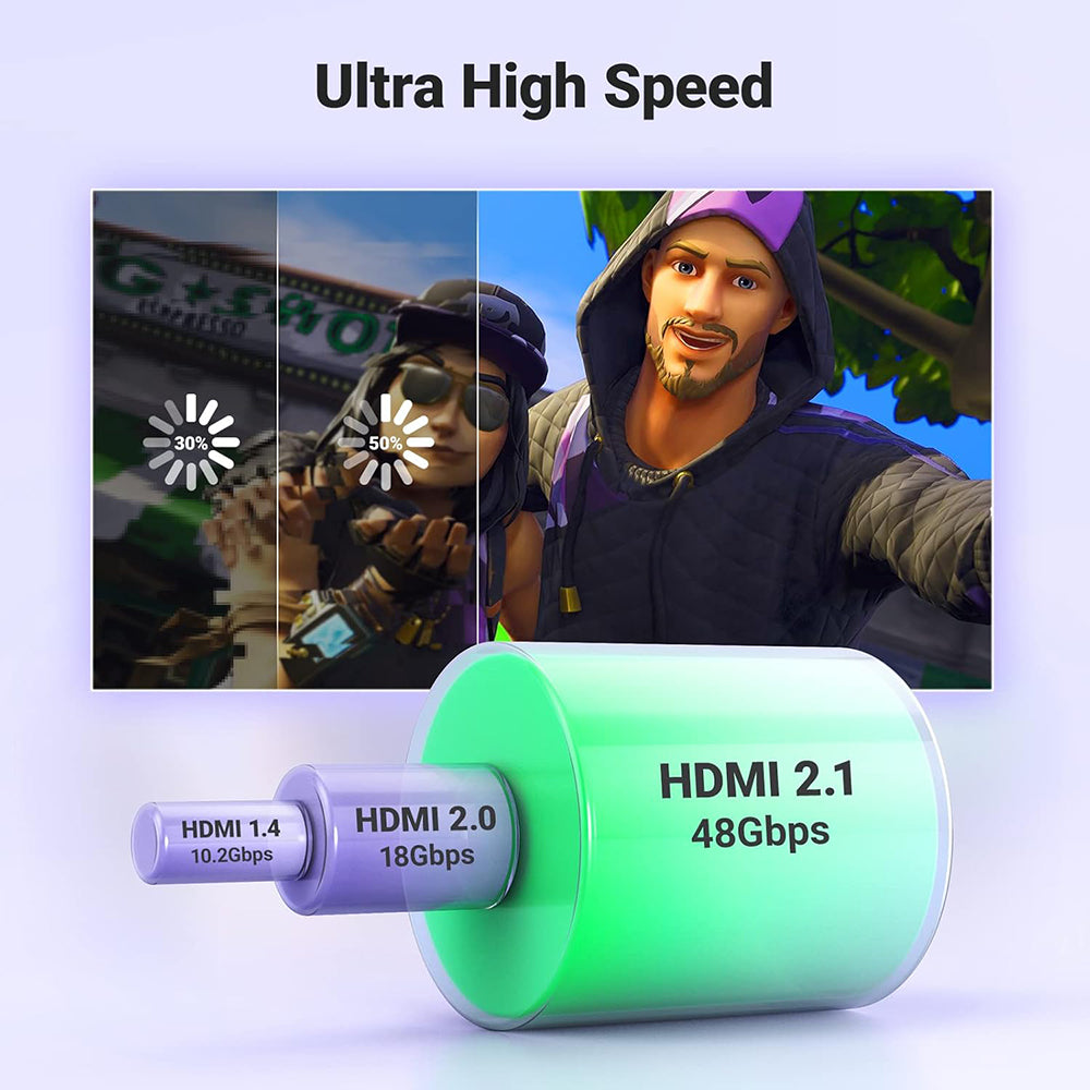 Video kabel Ugreen HD140 (80405), HDMI - HDMI, 5m, černý
