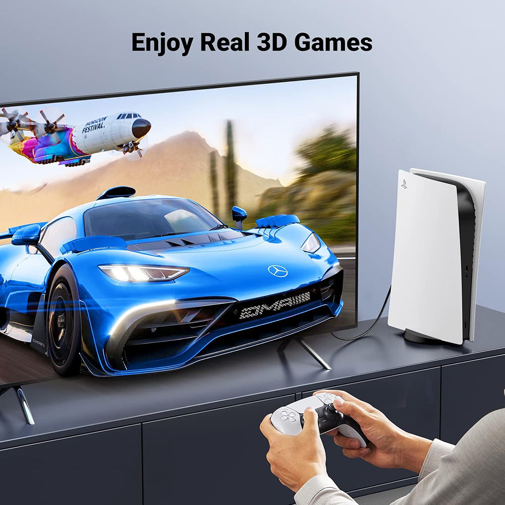 Video kabel Ugreen HD140 (80405), HDMI - HDMI, 5m, černý