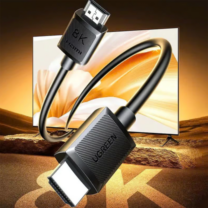 Video kabel UGREEN HD175 (45434), HDMI - HDMI, 8K, 5m, černý