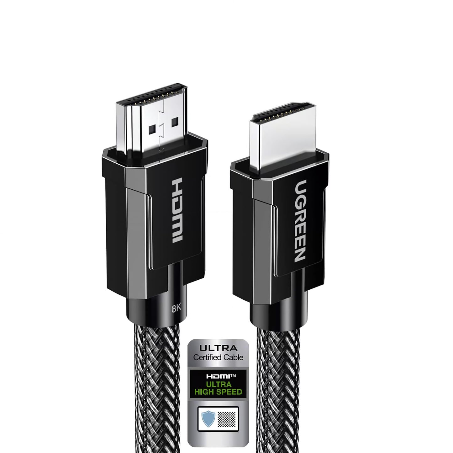Video kabel UGREEN, HDMI - HDMI, 8K, 1.5m, Černý