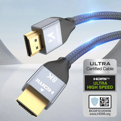 WZK Ultraboost Video kabel, HDMI - HDMI, 8K, 3m, šedý WHDMI-30 WHDMI-30 