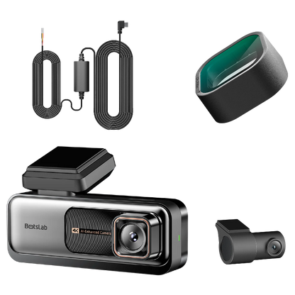 Přední a zadní kamera do auta Botslab G980H Pro, 4K, Wi-Fi, GPS, displej 2,45 palce