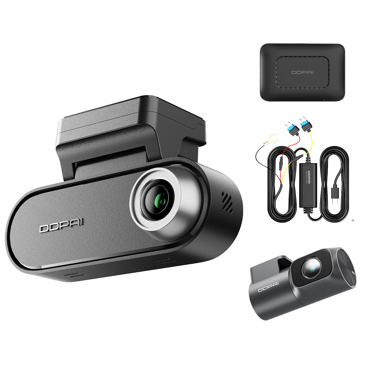 Přední a zadní kamera do auta DDPAI N5 Dual 2026, 4K, Wi-Fi, GPS, AI