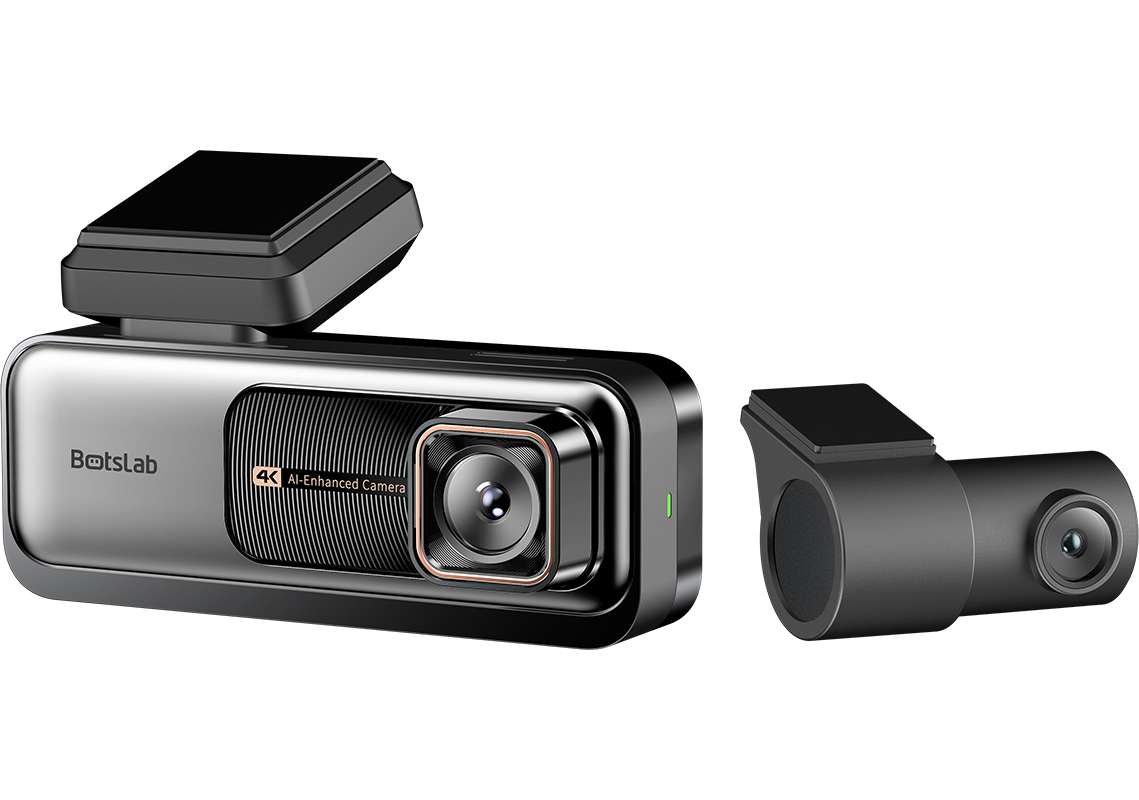 Přední a zadní kamera do auta Botslab G980H Pro, 4K, Wi-Fi, GPS, displej 2,45 palce
