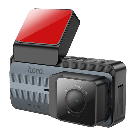 Auto kamera přední/zadní HOCO DV12, 2K, Wi-Fi, GPS, Displej 3.69inch