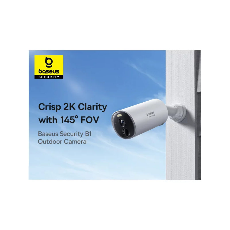 Bezpečnostní kamera Baseus B1, Wi-Fi, 2K, IP67, venkovní S0SV002130