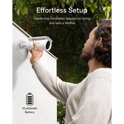 Kamera Baseus Solar S1 pro dohled, Wi-Fi, 2K, IP67, Solární panel, Exteriér S0SW002130