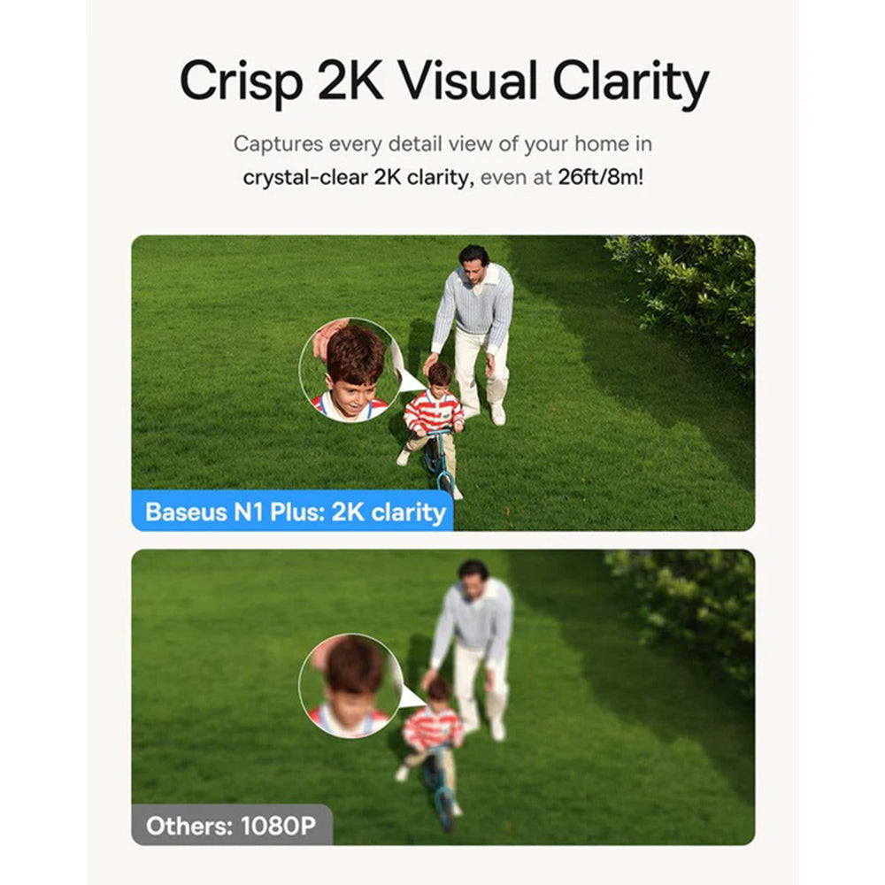 Kamera Baseus N1 Plus, Wi-Fi, 2K, IP67, venkovní S0TV022132