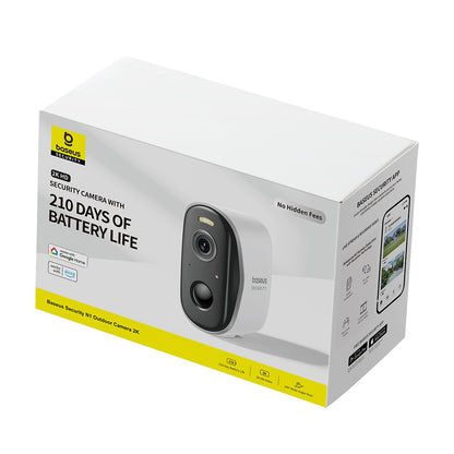 Bezpečnostní kamera Baseus N1, Wi-Fi, 2K, IP67, venkovní S0ST002130