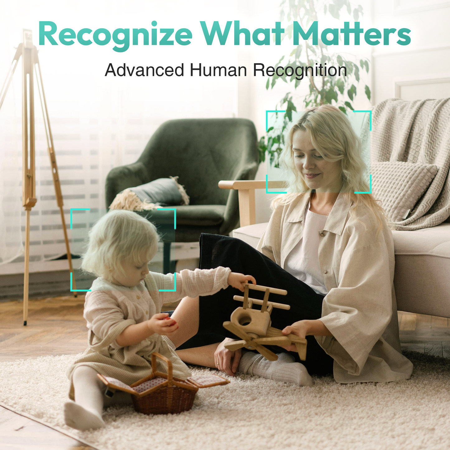 Dohledová kamera Botslab 2E Pro C213, Wi-Fi, 2K, 2K, vnitřní kamera 