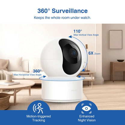 Kamera iMILAB C21 MI, Wi-Fi, 2.5K, Interiér